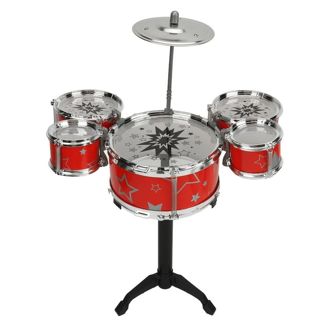 Juego De Batería De Juguete Para Niños, Kit De Jazz Para Niños Pequeños, Coordinación Mano-ojo