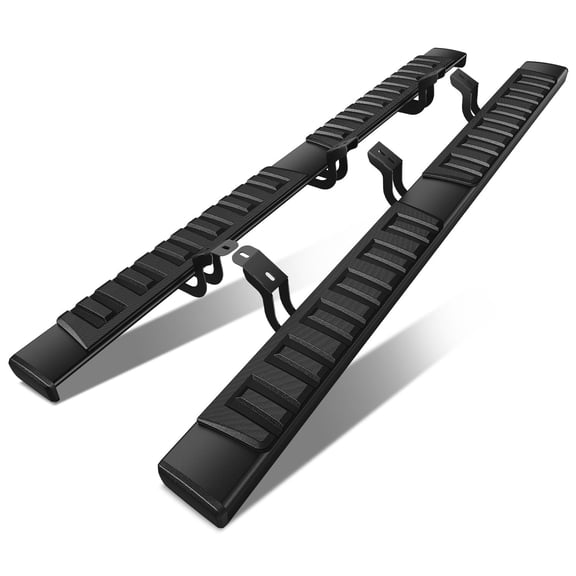 DNA Motoring For 05-23 Toyota Tacoma Double/Crew Cab 6" Flat Side Step Bar Running Boards