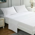 JOHNPEY 18" Deep Pocket Bed Sheets for Queen Size Bed with Fitted Sheet