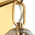 thumbnail image 4 of LNC Blobfish 5.1-in W 1-Light Polished Gold Modern/Contemporary LED Wall Sconce, 4 of 14