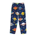 thumbnail image 5 of Daiia Planets and Stars Women's Sleep Pant with Pockets and Drawstring,Pajama Pants-XX-Large, 5 of 9