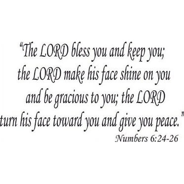 Scripture Wall Art Bible Verse Wall Decal