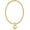 Beads Chain Heart, variant on Gold Chunky Chain Necklace for Women Puffy Heart Pendant Necklace White Gold Thick Chunky Chain Link Necklaces Heart Coin Choker Necklace