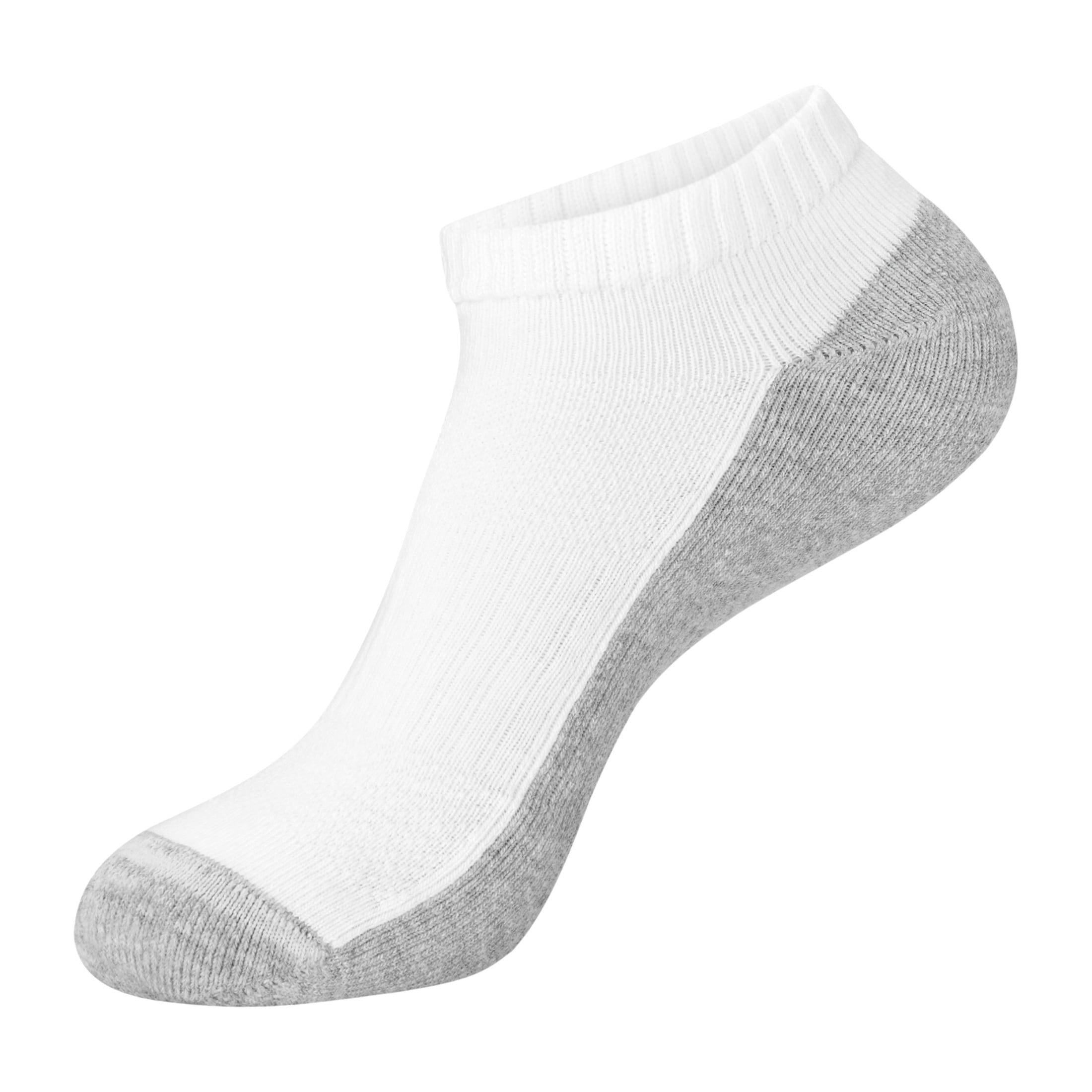 Hanes Men's Low-Cut Socks Pack - 12-Pack - X-Temp Cushioned - Regular & Extended Sizes Available