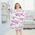 thumbnail image 5 of joogoo Blanket Hoodie for Whales Oversize Sweatshirt 3-14 YR L, 5 of 7