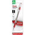 thumbnail image 1 of fuzhong-R.S.V.P. Ballpoint Pen, Medium Line, Red Ink, 2 Pack (BK91BP2B), 1 of 4