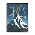 thumbnail image 2 of Stupell Industries Après Mountain Ski Sport Winter Landmark Blue Grey, 24 x 30, Design by Daphne Polselli, 2 of 5