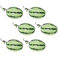 thumbnail image 4 of 6pcs Simulated Mini Watermelon Models Mini Fruit Model Mini House Scene Decor, 4 of 4