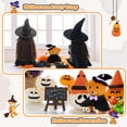 thumbnail image 5 of SUWJELANY Halloween Teddy Bear Stuffed Animals, 11'' Cute Stuffed Animal Plush Toy,Halloween Cloak Teddy Bear Plush Toy with Hat,Halloween Gifts for Kids and Adults, 5 of 6