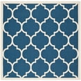 thumbnail image 6 of SAFAVIEH Courtyard Alyssa Geometric Indoor/Outdoor Area Rug, Navy/Beige, 6'7" x 9'6", 6 of 9