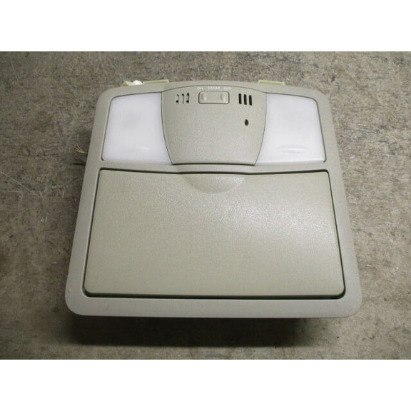 Pre-Owned Nissan Rogue Overhead Roof Console w/Lights OEM LKQ - Verify Specific Vehicle Fitment In Description - (Good)