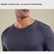thumbnail image 4 of Jumpingount Conjunto de ropa interior térmica de estilo informal para hombre, Tops cálidos de cuello redondo, Kit de pantalones, ropa de fondo, ropa de Ropa interior Negro L Jumpingount AP013784-01, 4 of 6