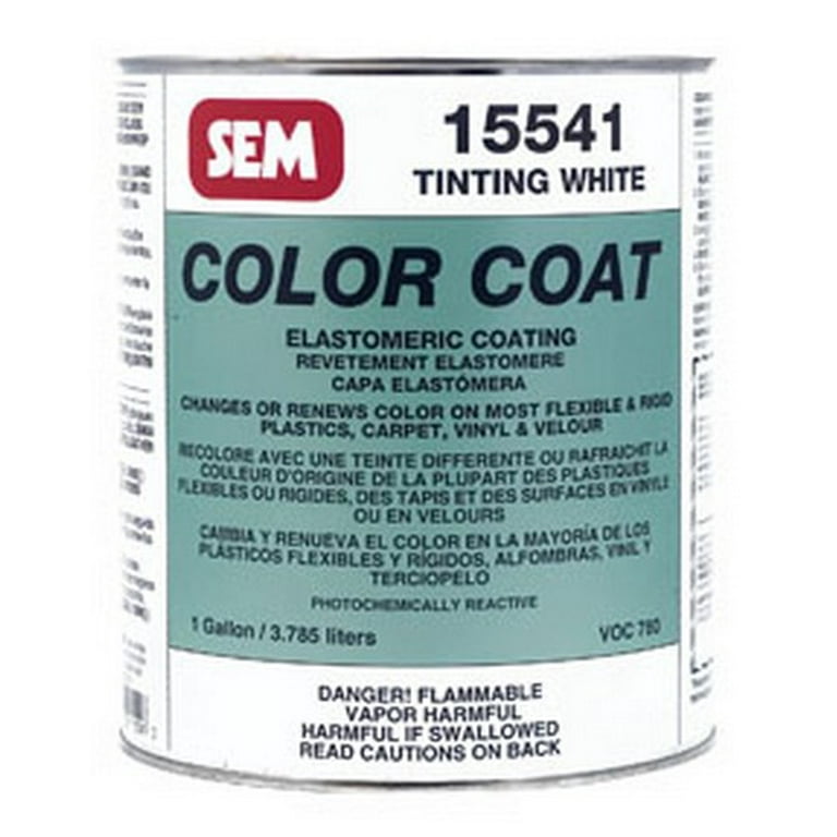 SEM Paints 15541 Color Coat-Tinting White, 1-Gallon Can