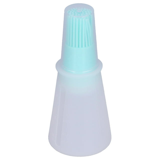 M Buder Cepillo Dispensador de Aceite Verde de Silicona Grado Alimenticio Multifuncional Utensilio de Cocina para Repostería Asados y Barbacoas Diseño Práctico de Alta Durabilidad