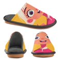 thumbnail image 4 of Plush rubber slippers soft gauze slippers with waterproof and wear -resistant shoes Smiling Girl, 4 of 8