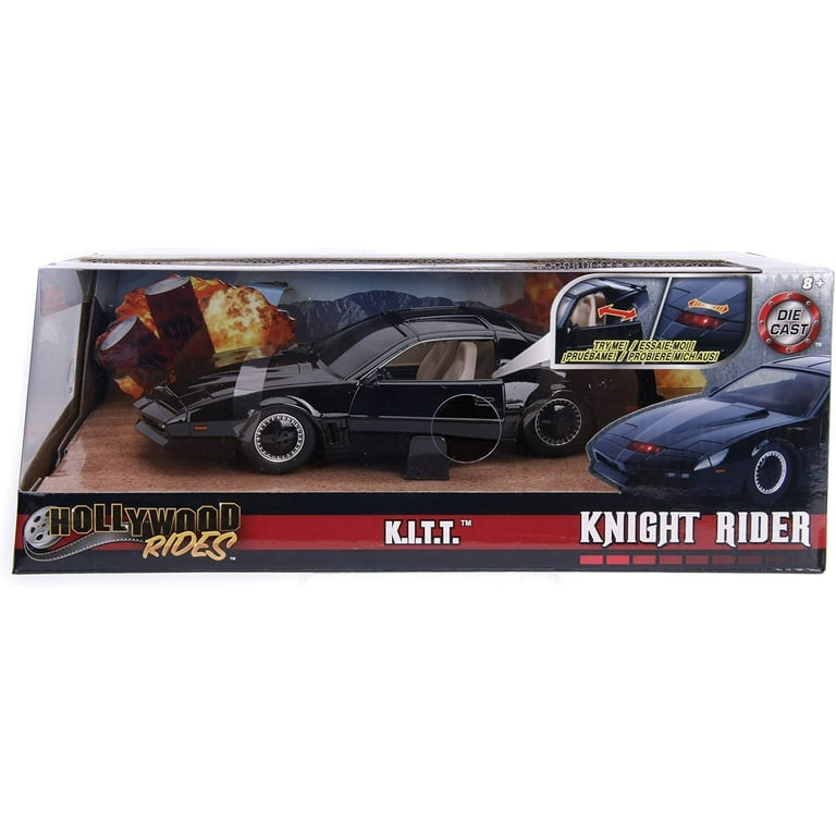 Jada Toys Knight Rider K.I.T.T. 1982 Pontiac Firebird DIE-CAST Car with Light Up Feature, 1: 24 Scale Vehicle, Black - Walmart.com Jada Toys Knight Rider K.I.T.T. 1982 Pontiac Firebird DIE-CAST Car with Light Up Feature, 1: 24 Scale Vehicle, Black - Walmart.com