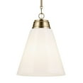 thumbnail image 7 of 52662CPZ Kichler Lighting Marsailli - 1 Light Pendant-19.75 Inch Tall and 15.75 Inch Wide-Champagne Bronze Finish-Cased Opal Glass Color, 7 of 7