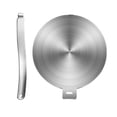 thumbnail image 1 of 1pcs 13/20/24/28cm Stainless Steel Heat Diffuser Plate For Induction Cooktop Replacement Kitchen Baking Tray Supplies, 1 of 8