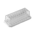 thumbnail image 3 of 2 X Single Stick Butter Dish Serving Tray Lid Container Saver Textured Design, 3 of 3