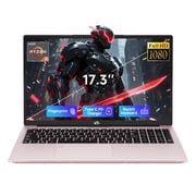 NIMO 17.3" IPS FHD-Gaming-Laptop,AMD Ryzen 5 6600H 16GB DDR5 RAM 512GB SSD (Beat i7-1165G7, 6 Cores Up to 4.5GHz) AMD Radeon 660M GPU-Computer with 100W Type-C 2Y Warranty