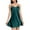 Army Green, variant on Gfyviroh Cami Nightgowns for Women Lace Printing Silk Satin Nightdress Spaghetti Strap Solid Color Loungewear Nightshirts