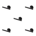 thumbnail image 2 of Ounissouiy Toallero de plástico Montado en la pared Baño Toallas de mano Trapo de baño Colgador Bar Hogar Perforación Soporte libre Accesorios Negro Type2 NO2 Ounissouiy CBP485672, 2 of 5