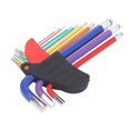 thumbnail image 3 of 9-Piece CR-V Steel Hex Key Set with Color-Coded Sizes (1.5mm-10mm), Ball-End Design & Non-Slip Grip, Includes Storage Rack – Ideal for Home Repairs, Furniture Assembly, Bike Maintenance, and, 3 of 6