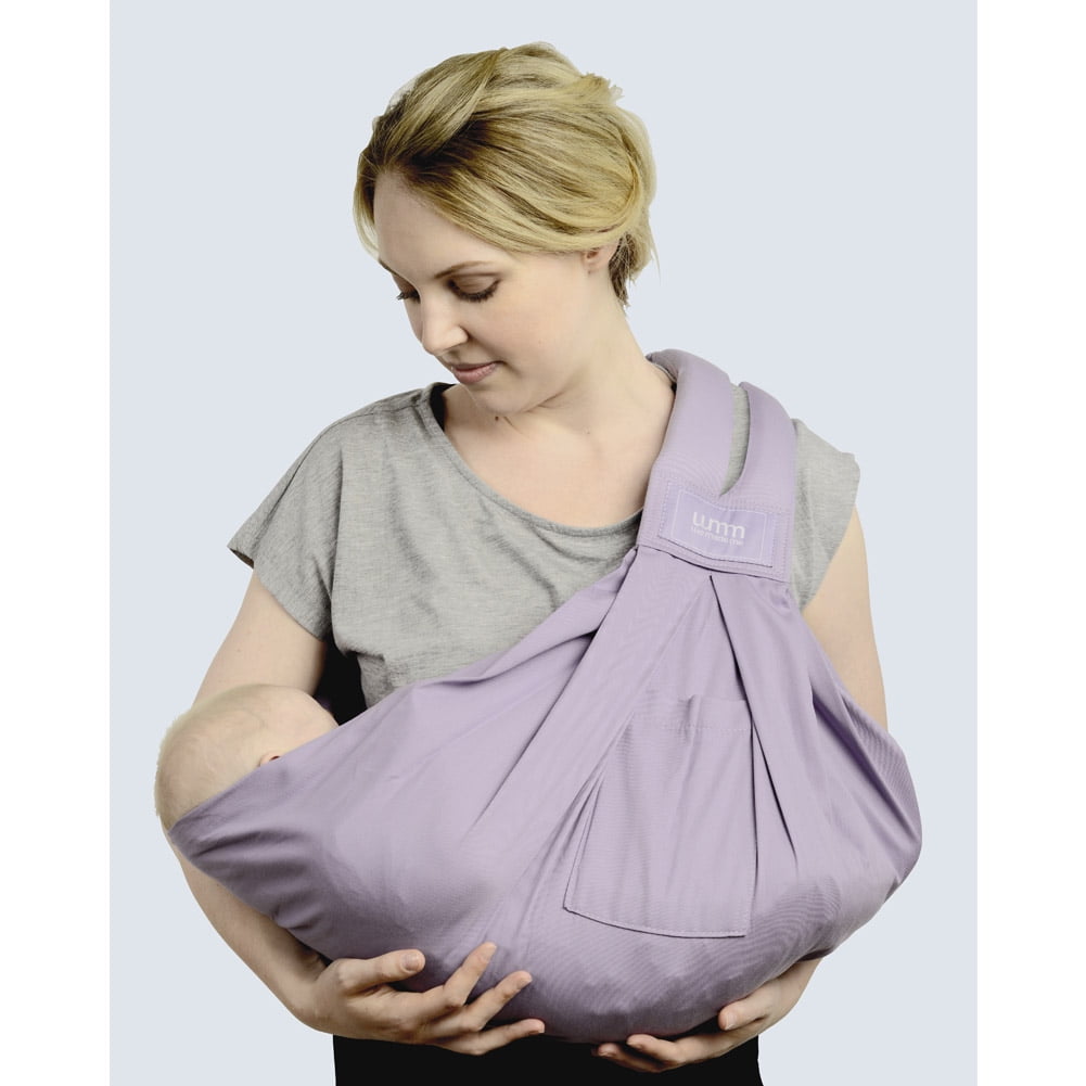 We Made Me Smile Everyday Sling Carrier Charcoal Grey