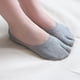 thumbnail image 1 of Calcetines Tabi de corte bajo para mujer Hugo gris, 1 of 9