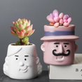 thumbnail image 3 of Decorative Flower Pot Reception Room Balcony Garden Yard Exquisite Plants Pot, 3 of 5