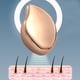 thumbnail image 4 of Depiladora de cristal reutilizable, herramienta exfoliante para eliminar el vello, elimina el vello de espalda, brazos y piernas de forma rápida y sencilla. Depiladora de cristal para mujeres y mujere, 4 of 8