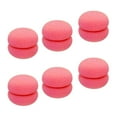 thumbnail image 4 of 6 Pedazos Rizador de Esponja Elástica Yinane para Cabello - Rosado Bigudí de rodillos de pelo, 4 of 6