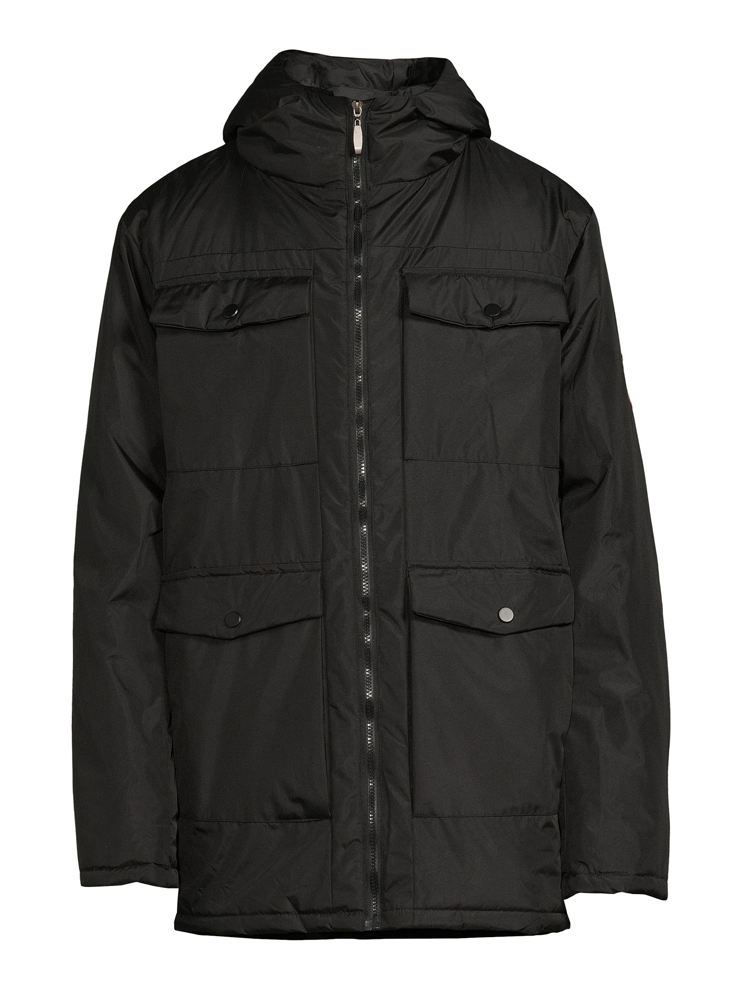 Climate Concepts Men’s Hooded Parka with Sleeve Patch, Sizes M-XXL