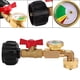 thumbnail image 3 of Adaptador de recarga de propano c válvula y medidor Fácil de usar Llene botellas de 1 desde tanque de 20 lb de 1 lb a 20 lb para propano, 3 of 8