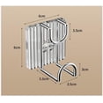 thumbnail image 3 of 5Pcs Bathroom Basin Hook, Cagogo Bathroom Basin Hook, Non Perforated Adhesive Basin Rack for Dormitory Storage, Sturdy Stainless Steel Bathroom Organizer, Invisible Clear Shower Caddy for Little, 3 of 9