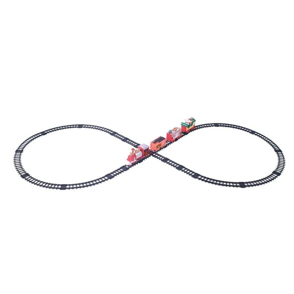 Kokiya Electric Train Set Christmas Tree Decors Christmas Decoration Toy Train for Boys