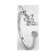 thumbnail image 2 of Anillo delicado con perla hueca Anillo para mujer Anillo de moda para mujer Anillo con personalidad Anillos para mujer, 2 of 7
