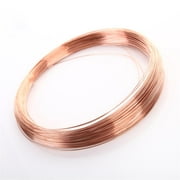 Bare Copper Single-Strand Red Copper Round Wire, Wire Diameter: 3.5mm, Weight: 500g