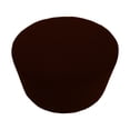 thumbnail image 1 of veasfak Ottoman slipcover with non-slip elastic bottom, stretch decoration, solid color, Coffee, 1 of 9