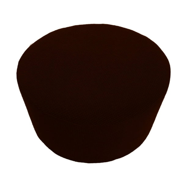 Funda de sofá elástica para dormitorio con base elástica antideslizante, reposapiés lavable, Café