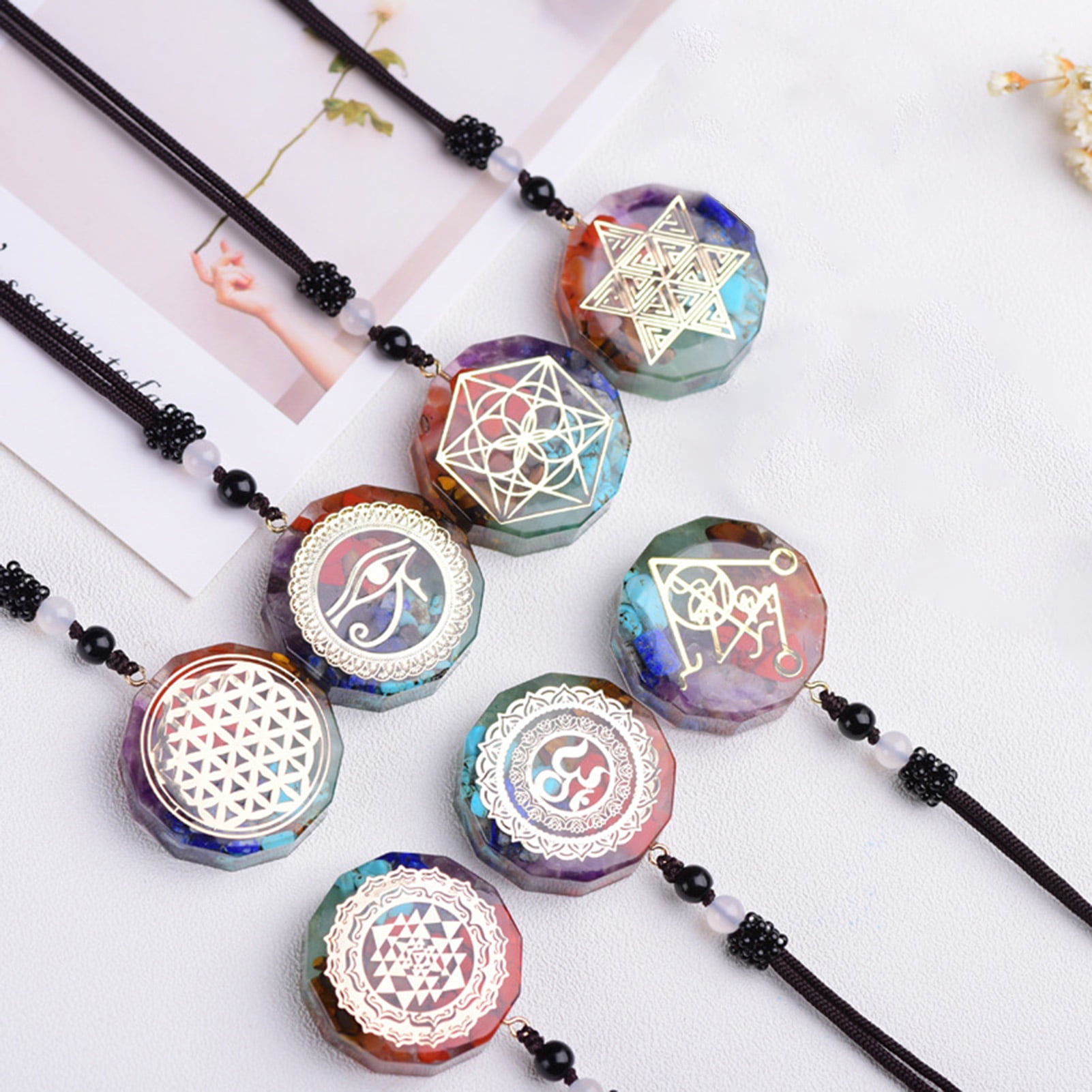 Mens Chakra Necklace