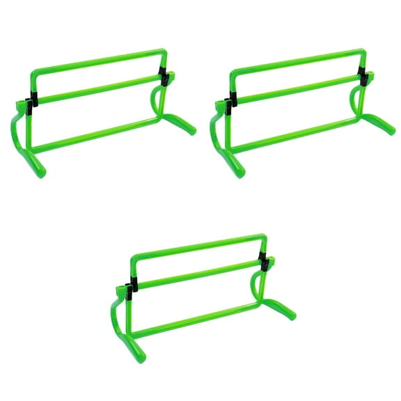 3 Pieces Kids Agility Hurdles Soccer Nets Core Strength Training Equipment