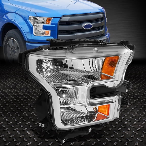 NUVISION for 15-17 Ford F150 Right Passenger Side OE Style Headlight Lamps FO2503335
