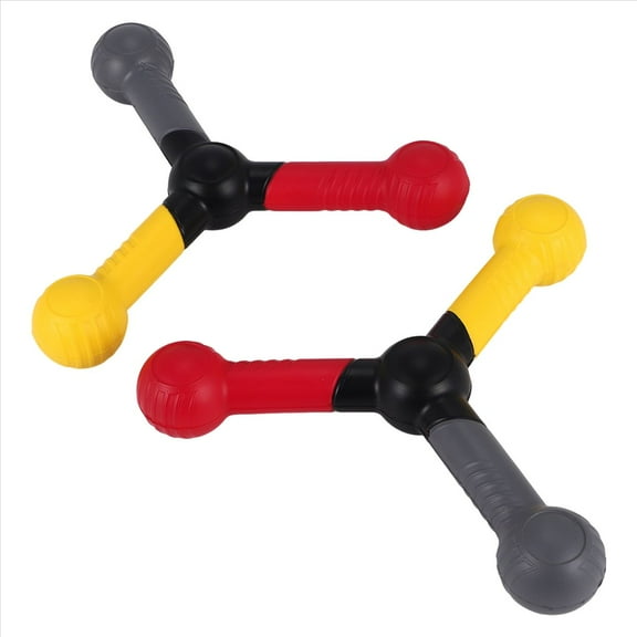 2Pcs Reflex Training Tossing Stick Improving Reaction Speed Trainer Hand-Eye Coordination Baseball for Pre-Game Warm-Ups