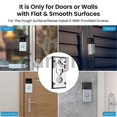thumbnail image 4 of For nodrill video doorbell mount for ring video doorbell2020 releasedoorbell mounting holder accesso, 4 of 5