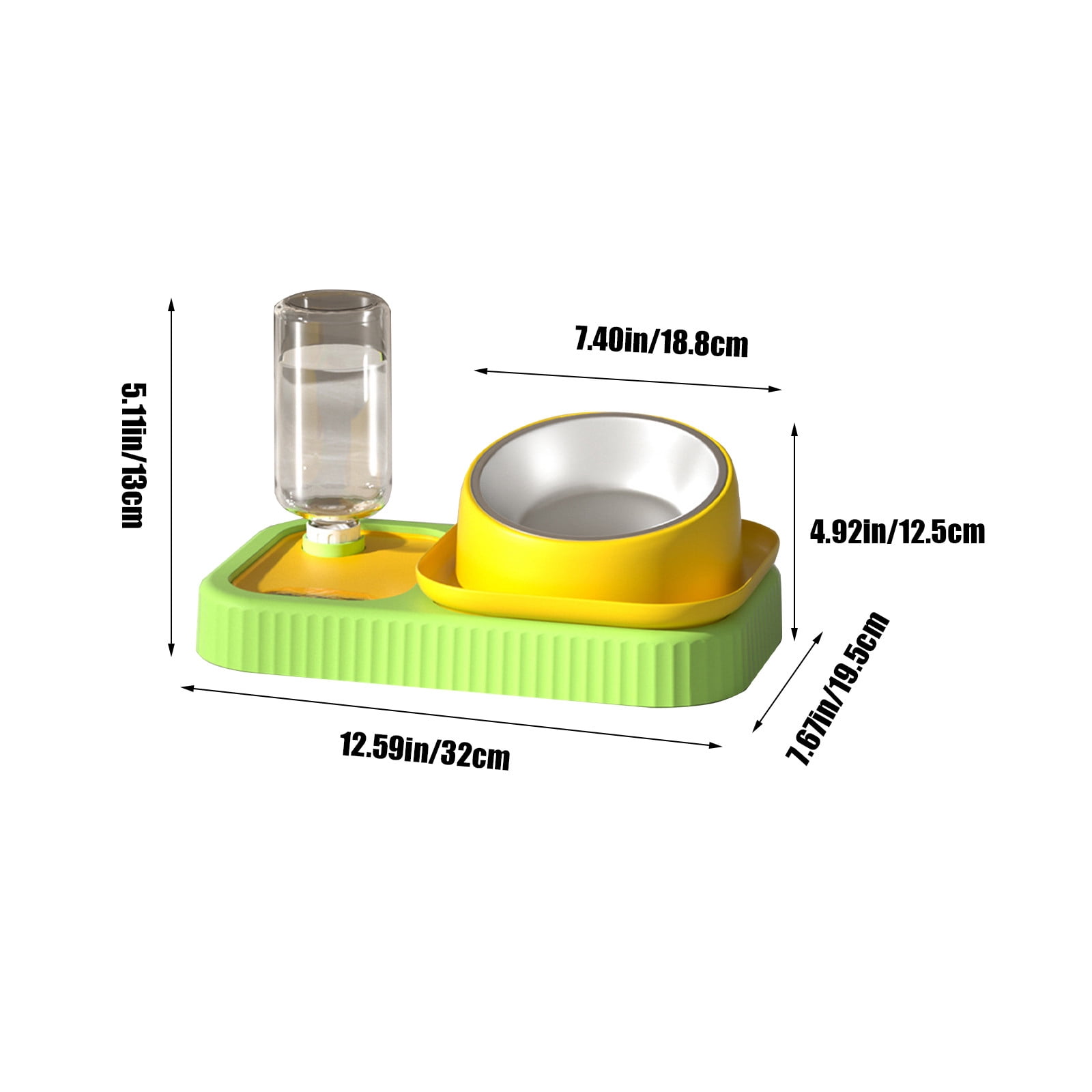 Cat Slow Feeder Wet Food,Pet Food and Water Bowl Set Cat Wet Food Bowl,Indoor Cats Food Bowls Food Bowl,Cat Food Plates Kitty Food Bowls