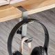 thumbnail image 5 of Juego de de Escritorio Ajustables para Bolsos, Auriculares y Más - 3 Piezas, Abrazadera Antideslizante, Color Negro, 5 of 5