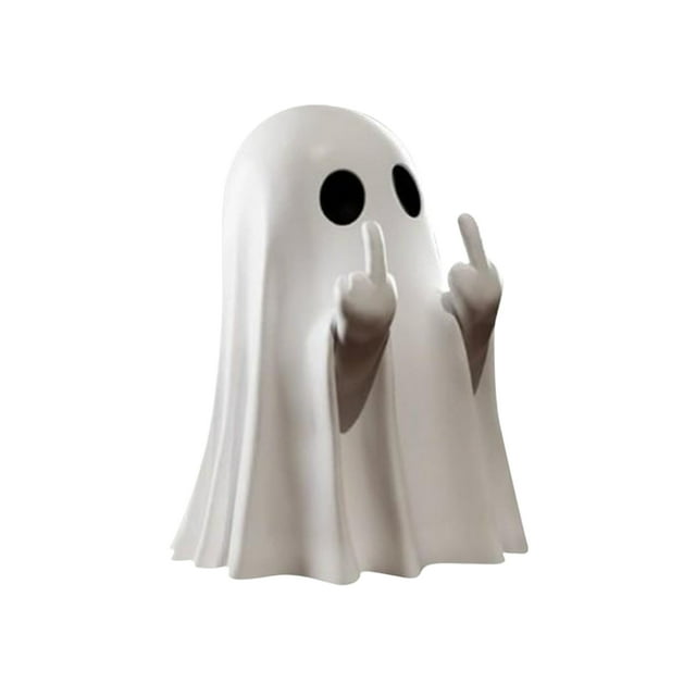kurtrusly Kit de Statues de Fantômes en Résine Effrayants Décoration d'Halloween pour Maison Construction en Résine Durable. Robuste 1