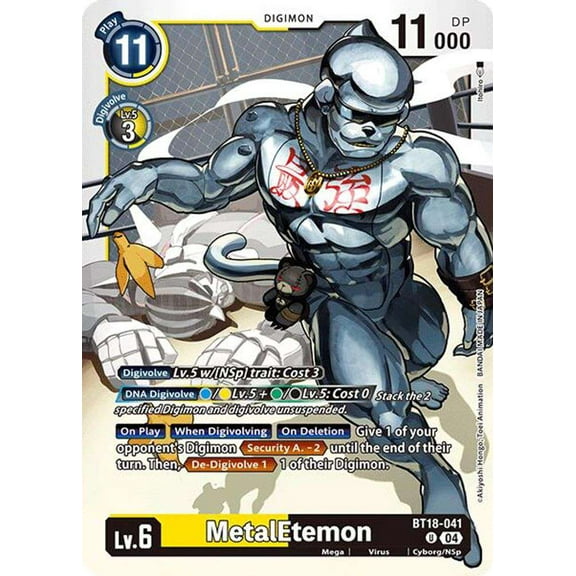Digimon Release Special Booster 2.0 Uncommon MetalEtemon BT18-041