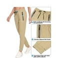 thumbnail image 5 of Little Donkey Andy Women's Quick Dry Cool Capri Pants Stretch Lightweight Drawstring Hiking Running Track Workout Size M, 5 of 7